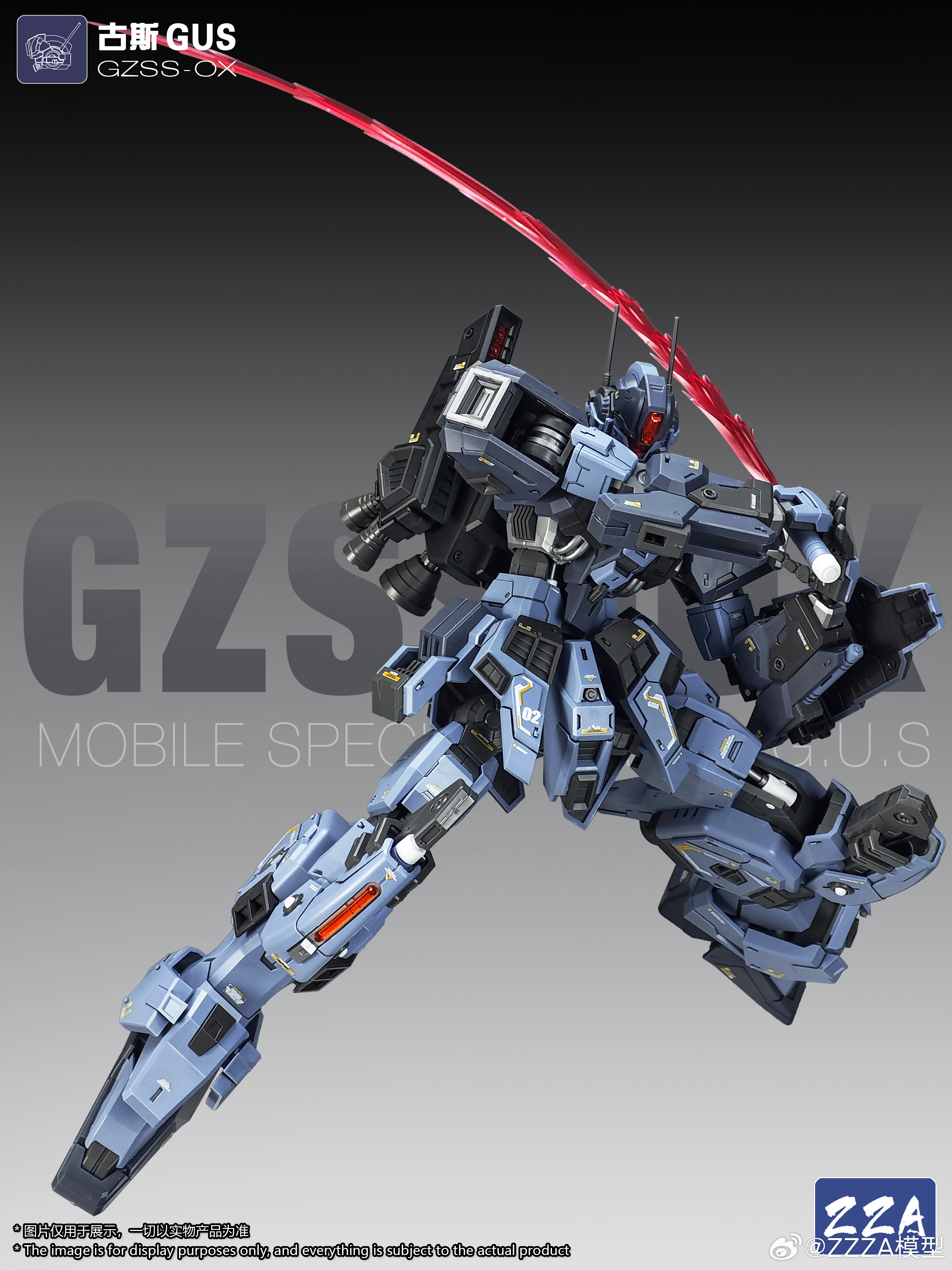 ZZA GUS 1/100 MG GZSS-OX Plast - Model Kit Zza incelemesi ve fiyatı