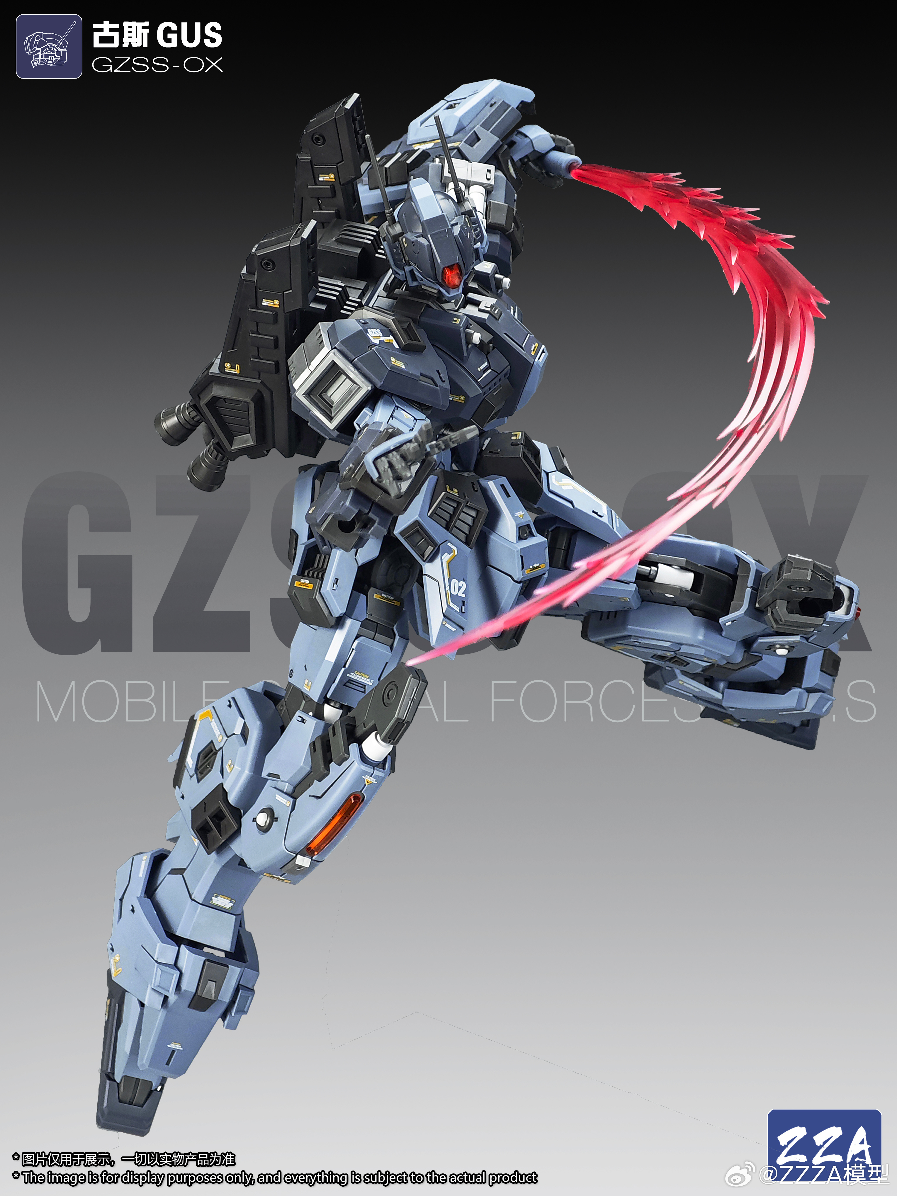 ZZA GUS 1/100 MG GZSS-OX Plast - Model Kit Zza incelemesi ve fiyatı