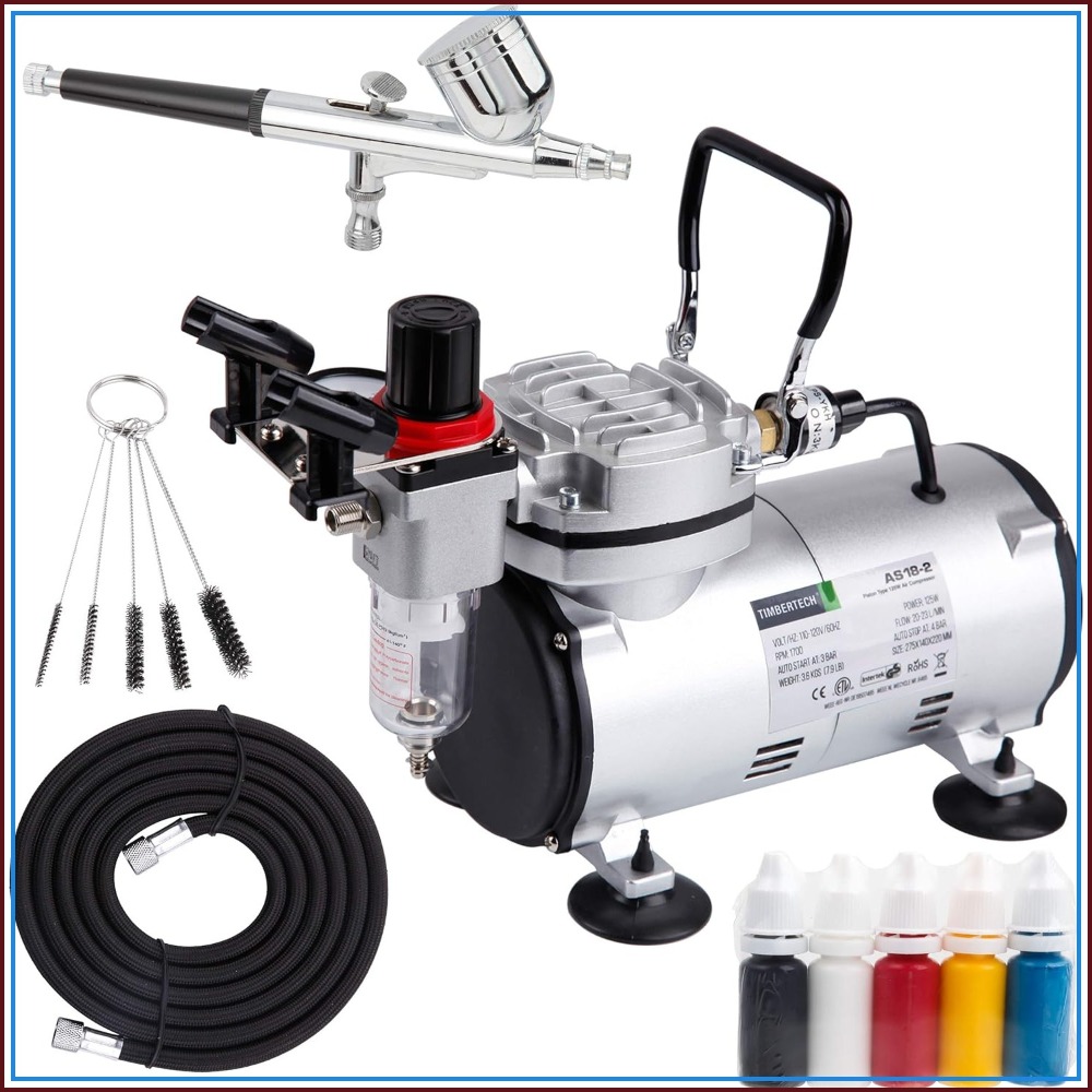 Airbrush Kit with Compressor A - Airbrush Compressor Kit incelemesi ve fiyatı