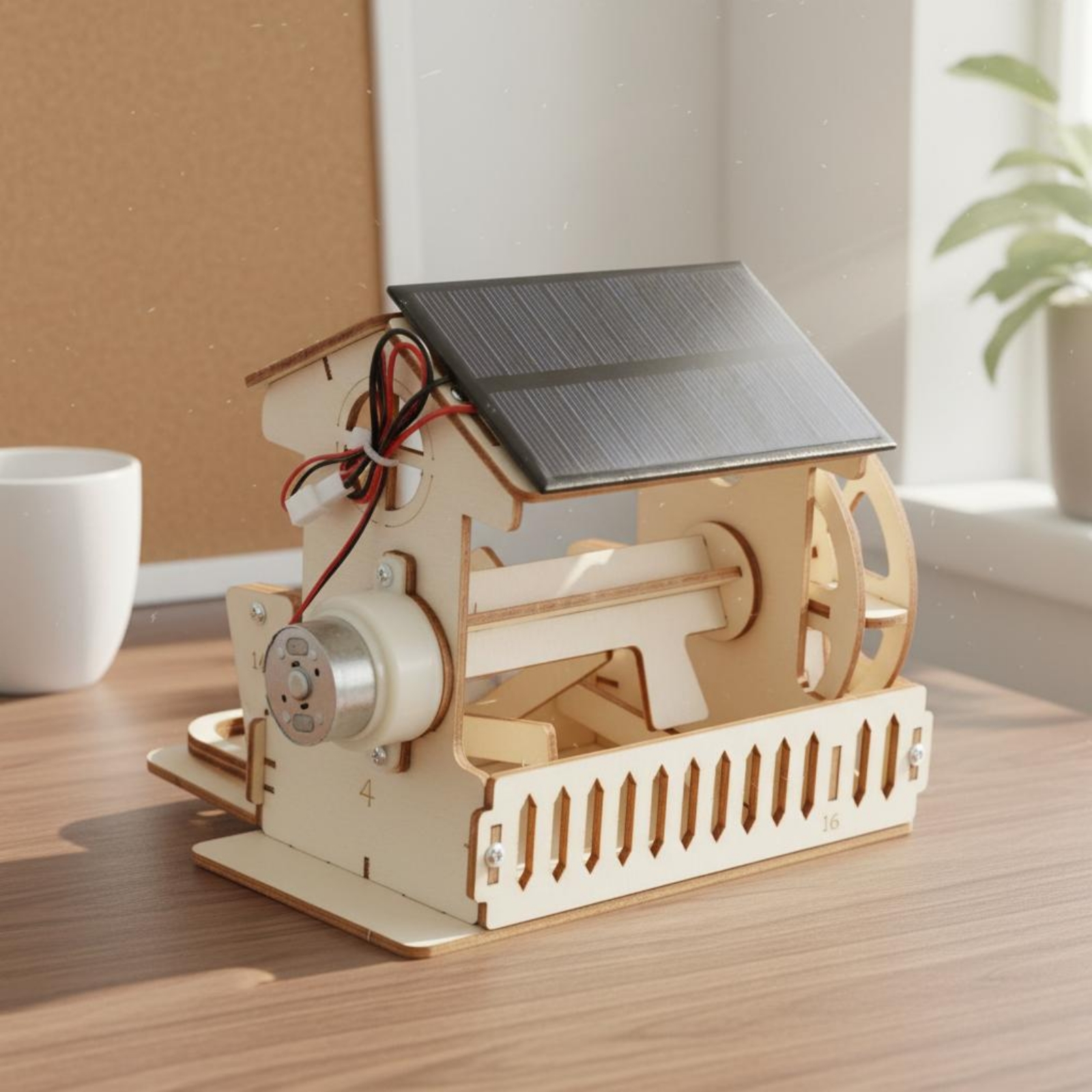 Rice Hulling Water Wheel Hands - Model Kit Wood incelemesi ve fiyatı