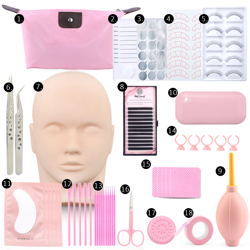 18 in 1 False Eyelash Extensio - Model Kit Tweezers incelemesi ve fiyatı
