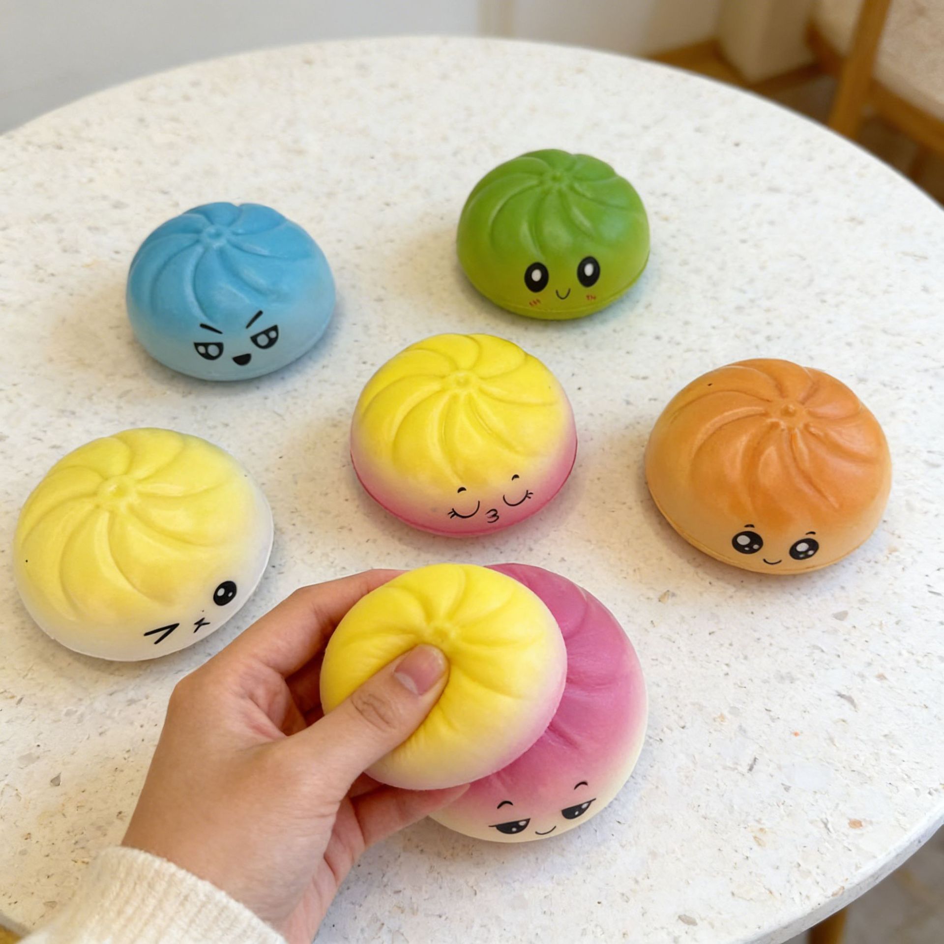 1-2Pack Colorful Squishy Blind - Model Kit Display incelemesi ve fiyatı