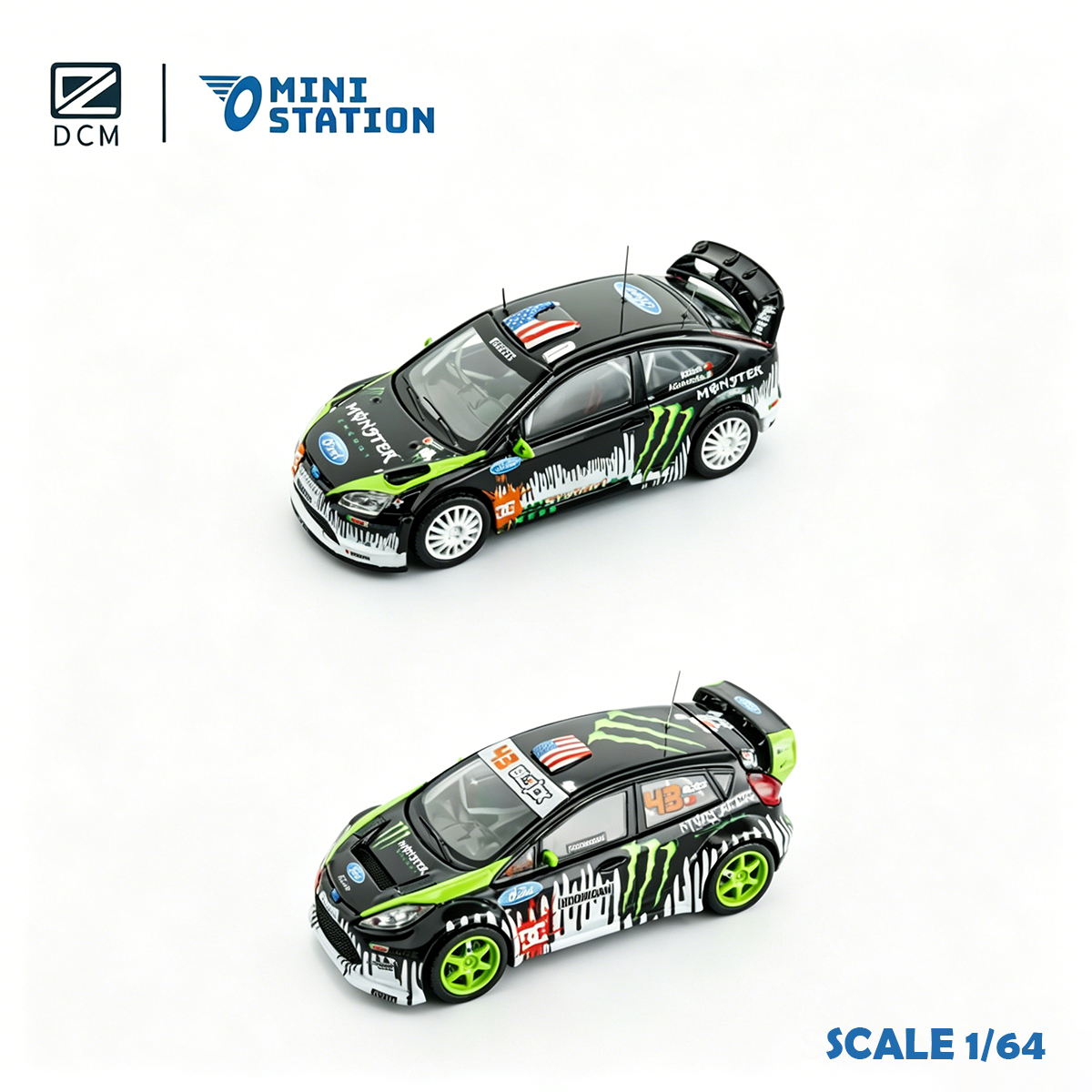 DCM × Mini Station 1:64 Ken Bl - Model Kit Car incelemesi ve fiyatı