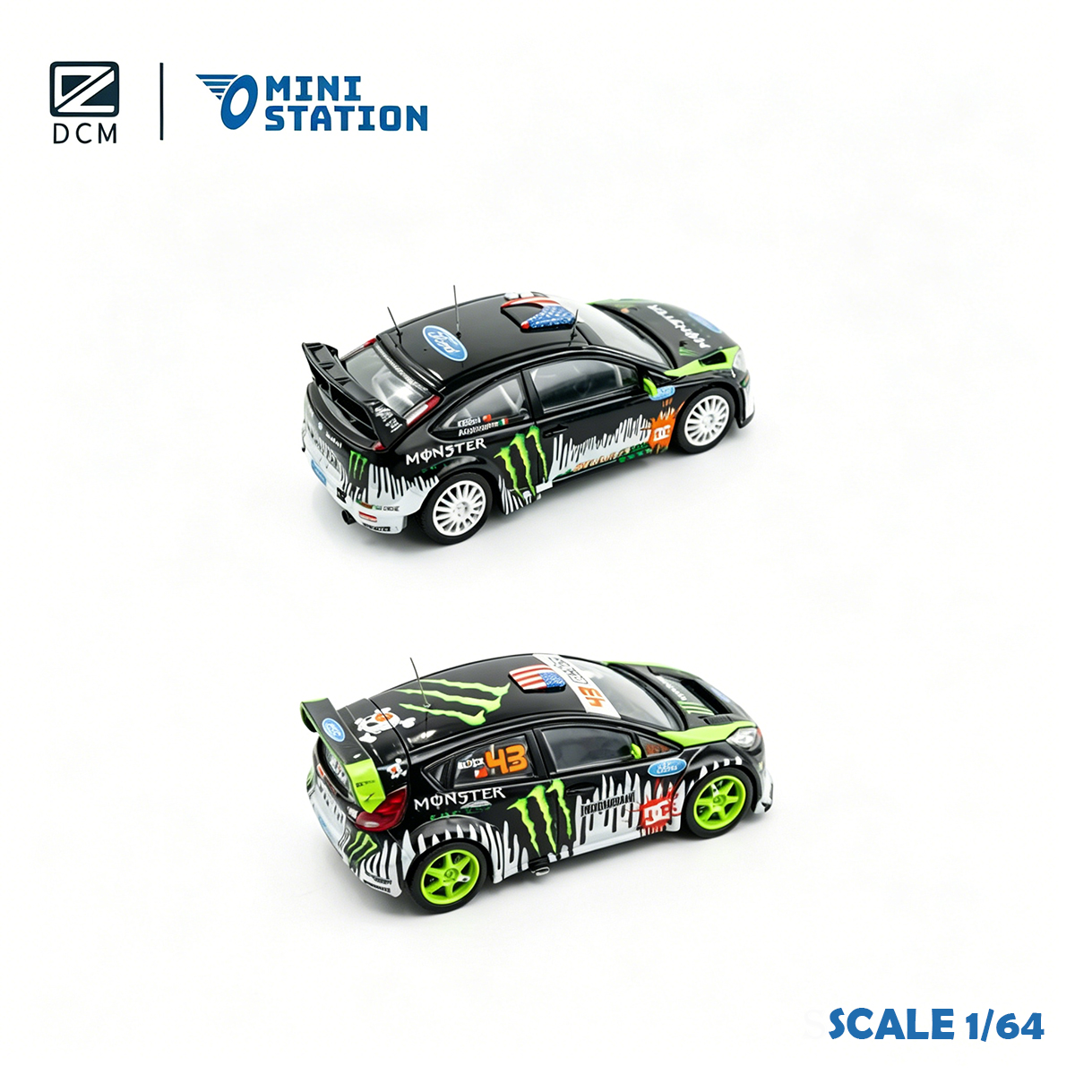 DCM × Mini Station 1:64 Ken Bl - Model Kit Car incelemesi ve fiyatı