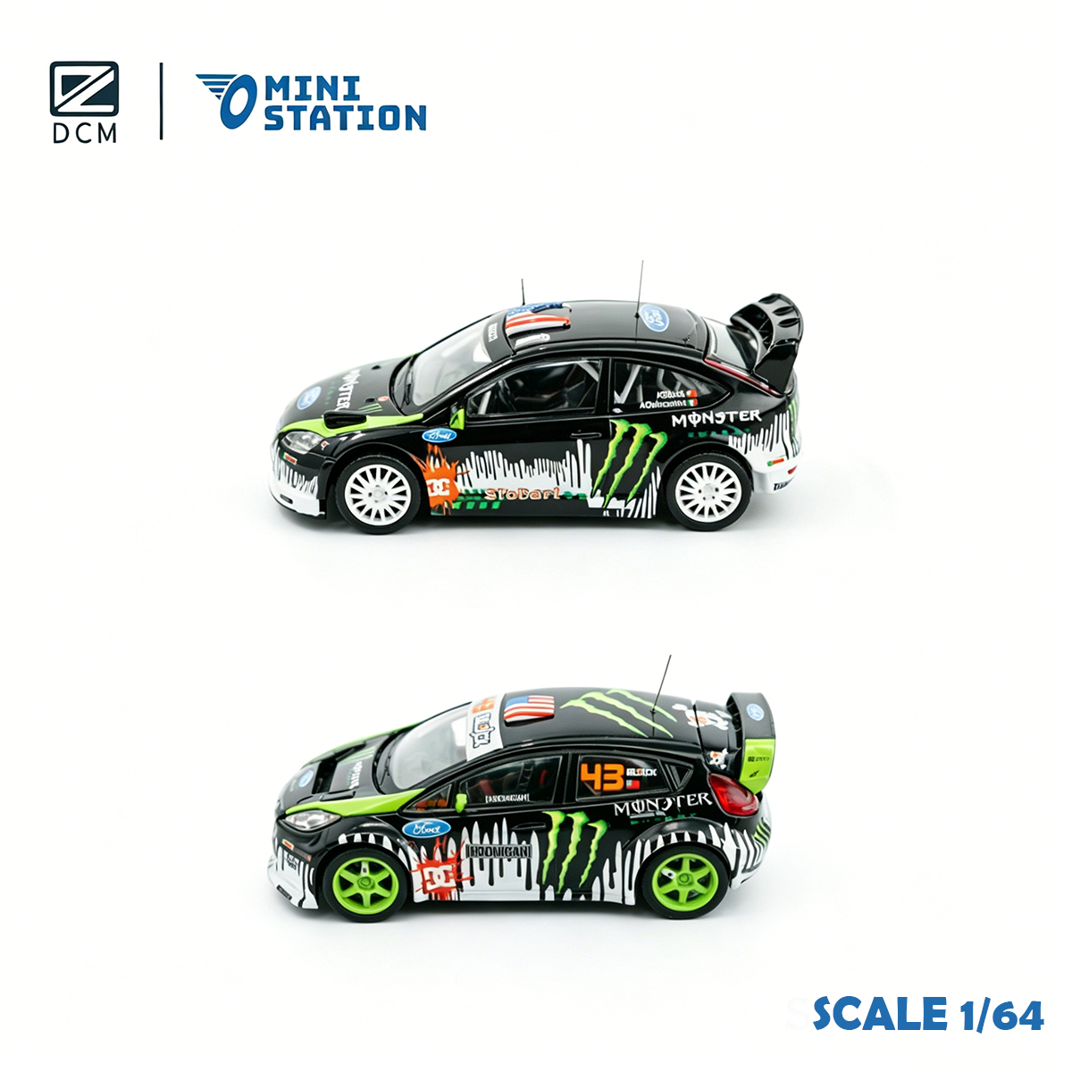 DCM × Mini Station 1:64 Ken Bl - Model Kit Car incelemesi ve fiyatı