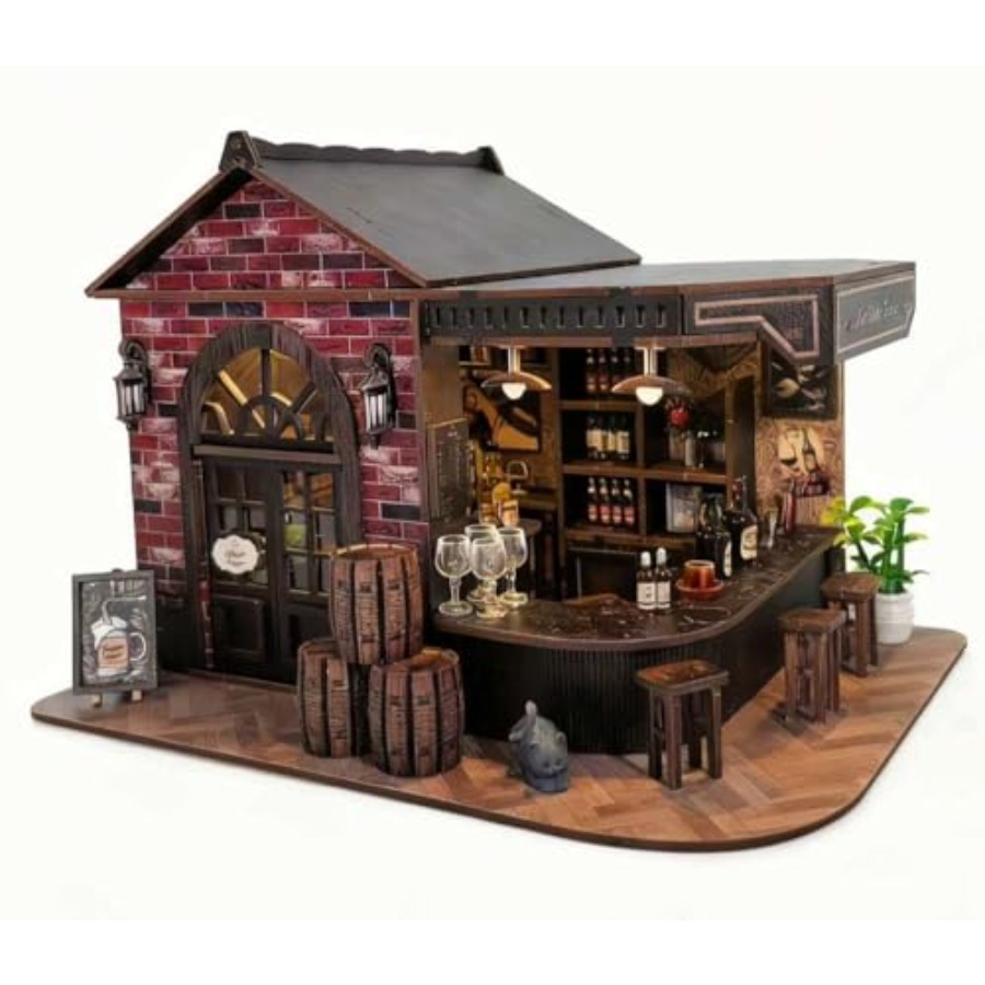 Book Nook Kit, 3D Wooden Minia - Model Kit Wood incelemesi ve fiyatı