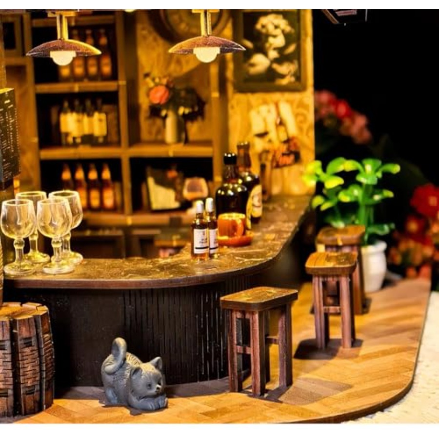 Book Nook Kit, 3D Wooden Minia - Model Kit Wood incelemesi ve fiyatı