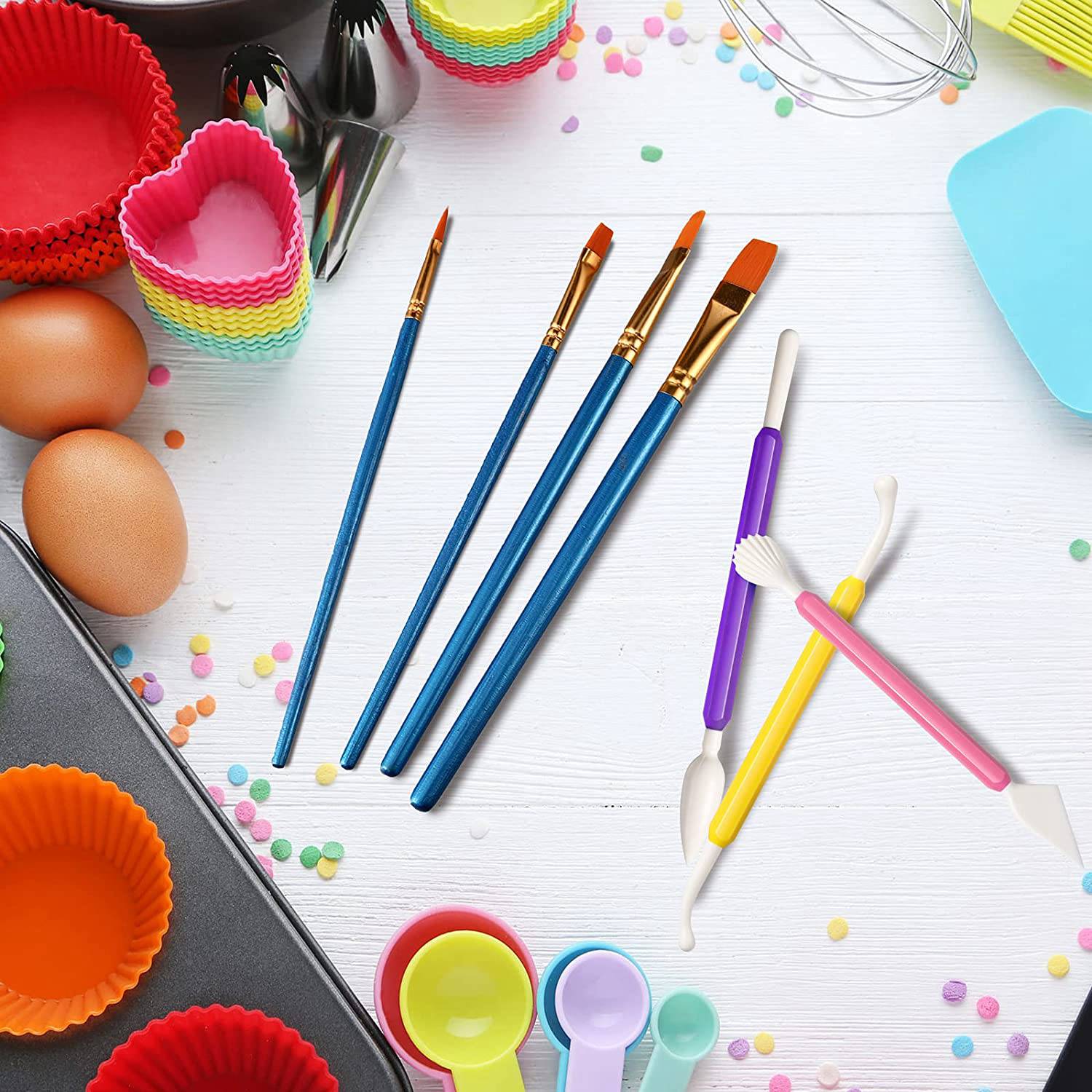 AB15-24 Pcs Cookie Decorating  - Model Kit Tweezers incelemesi ve fiyatı
