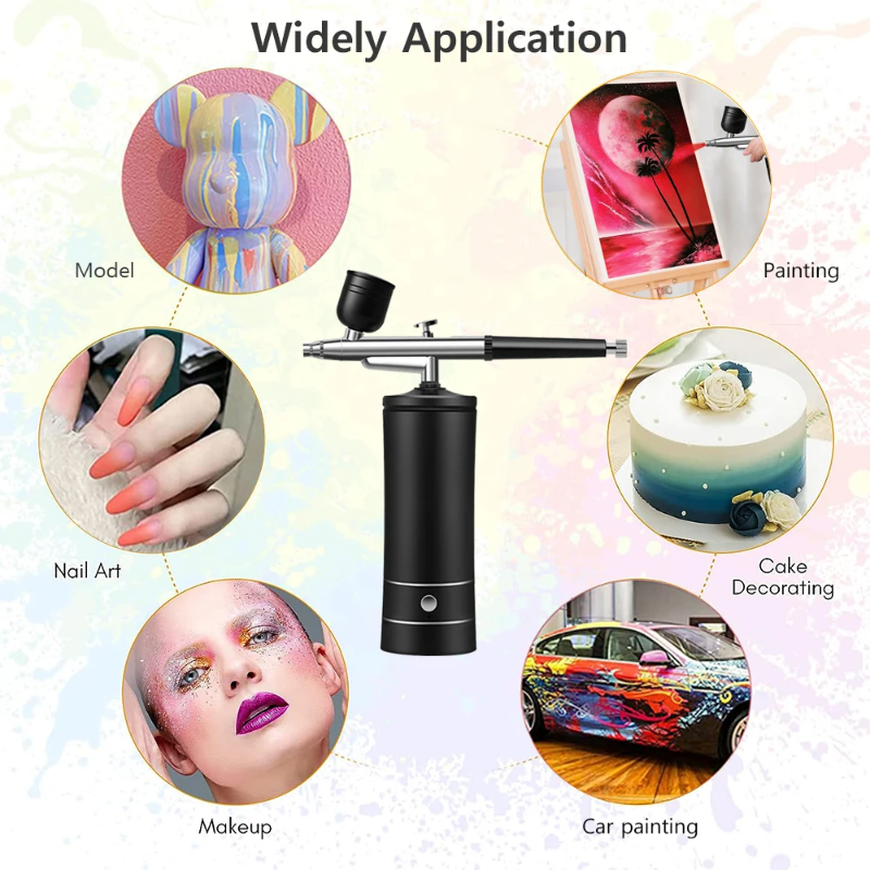 Airbrush Nail Art Painting Kit - Airbrush Compressor Kit incelemesi ve fiyatı