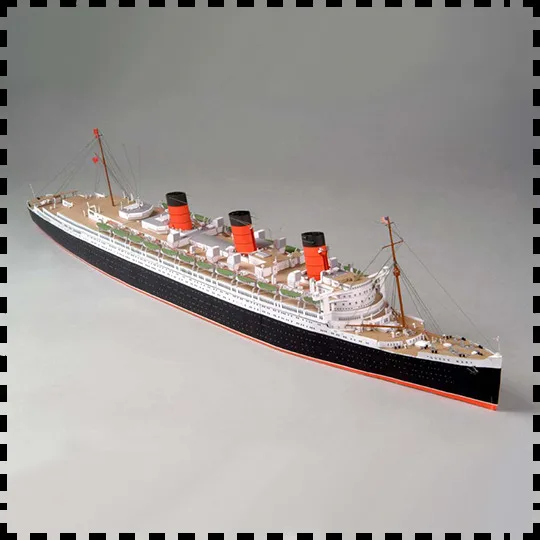 1:400 Scale British Royal Mail - Model Kit Queen Mary incelemesi ve fiyatı