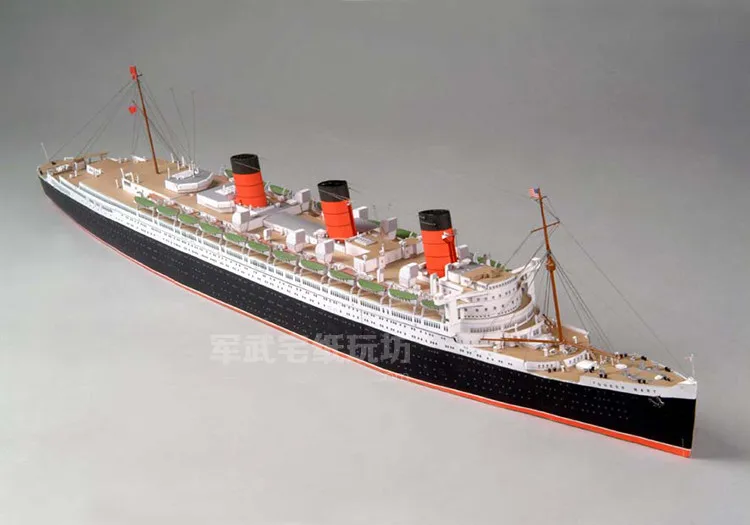 1:400 Scale British Royal Mail - Model Kit Queen Mary incelemesi ve fiyatı