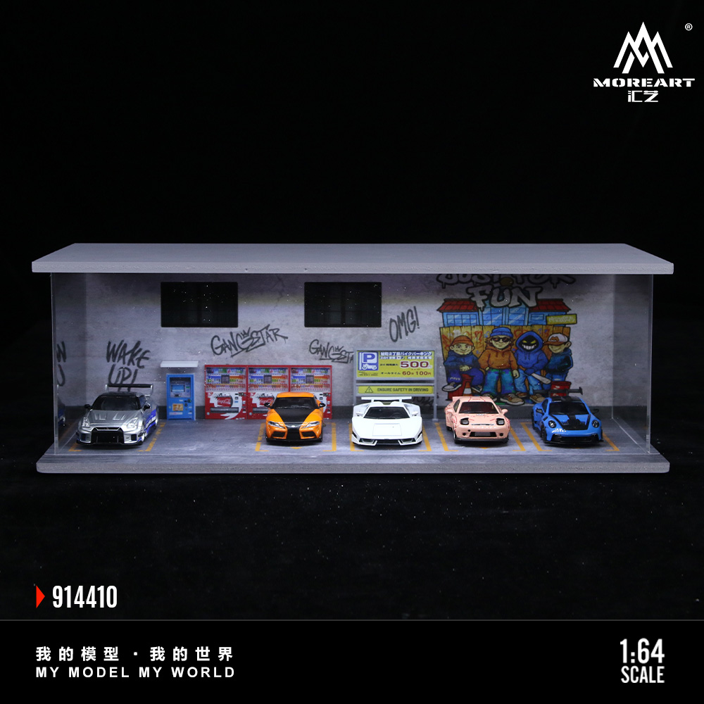 More Art 1:64 Art graffiti Wal - Model Kit Display incelemesi ve fiyatı