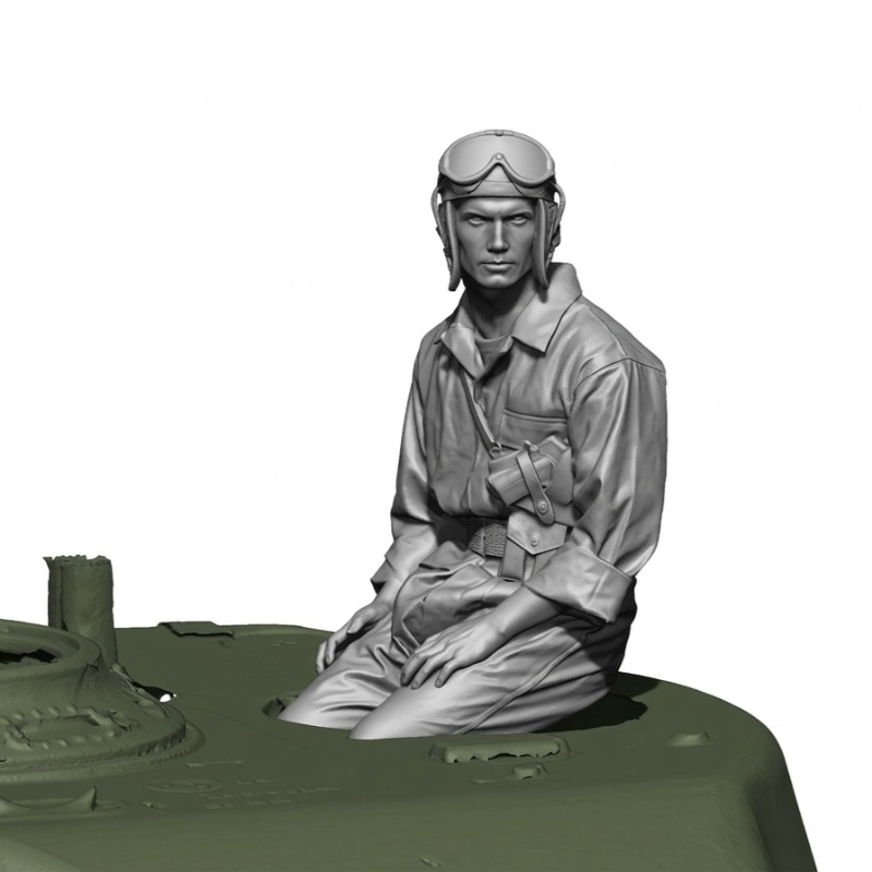 1/16 Scale Die Cast Resin Figu - Model Kit Ww2 incelemesi ve fiyatı