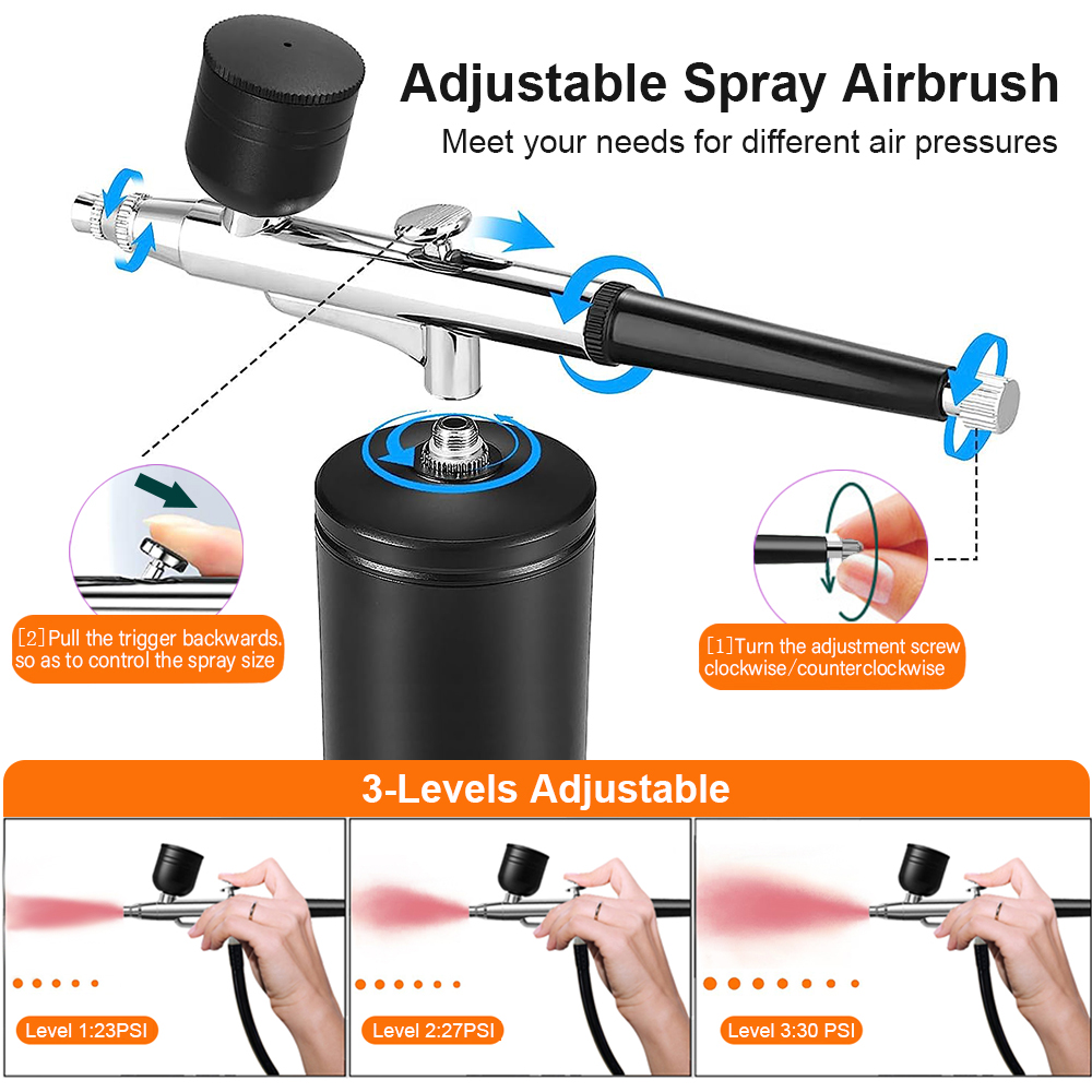 Airbrush Painting Airbrush wit - Airbrush Compressor Kit incelemesi ve fiyatı