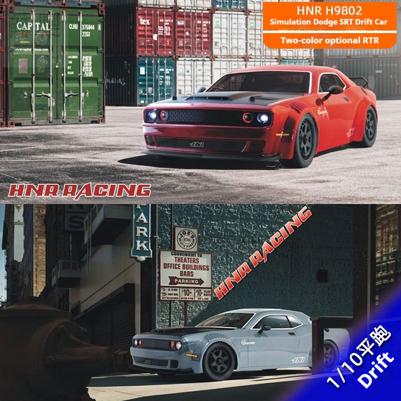 HNR H9802 RC Cars 1/10 Scale D - Model Kit Dodge Charger incelemesi ve fiyatı
