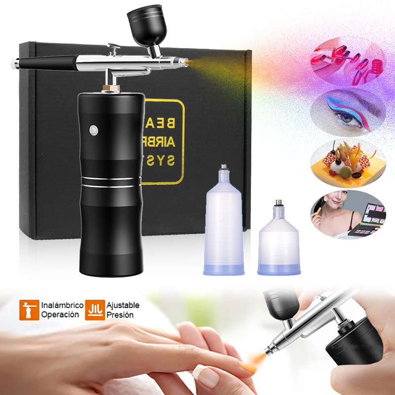 Oxygen Spray Mini Air Compress - Airbrush Compressor Kit incelemesi ve fiyatı