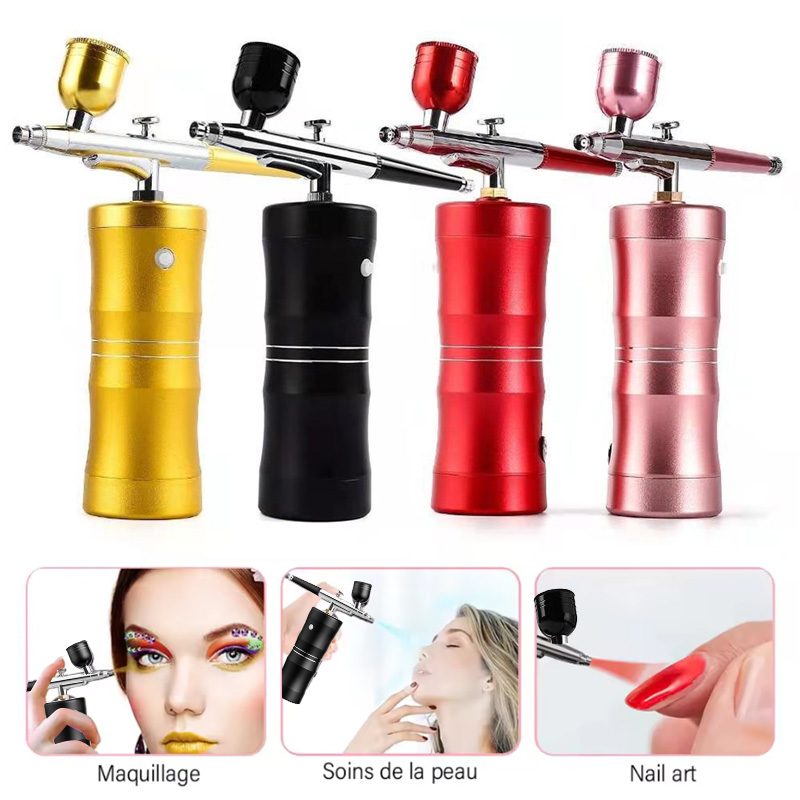 Oxygen Spray Mini Air Compress - Airbrush Compressor Kit incelemesi ve fiyatı