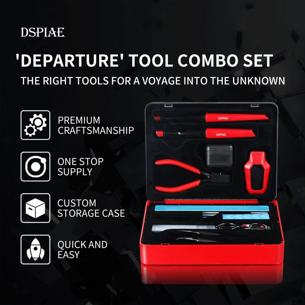 DSPIAE TC-S01 Departure Tool C - Model Kit Tweezers incelemesi ve fiyatı